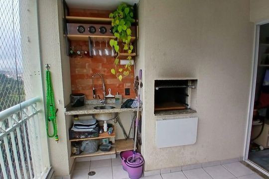 Varanda de apartamento à venda com 3 quartos, 95m² em Jardim Arpoador, São Paulo