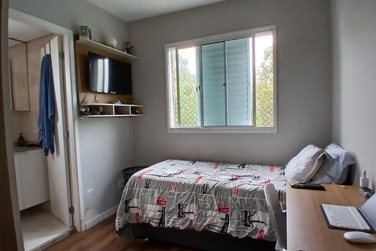 Quarto 2 de apartamento à venda com 3 quartos, 95m² em Jardim Arpoador, São Paulo