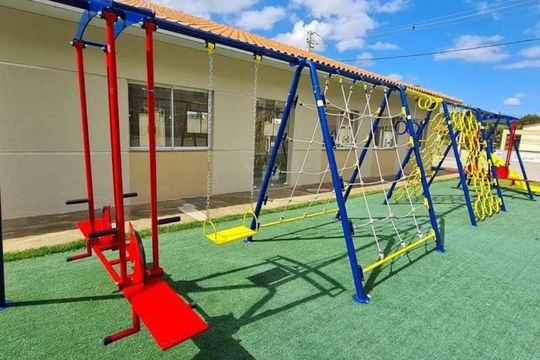 Área externa de apartamento para alugar com 2 quartos, 45m² em Maria Paula, São Gonçalo
