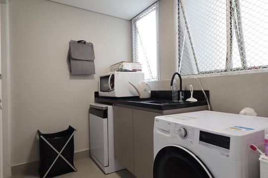Área de Serviço de apartamento à venda com 3 quartos, 140m² em Jardim Vazani, São Paulo