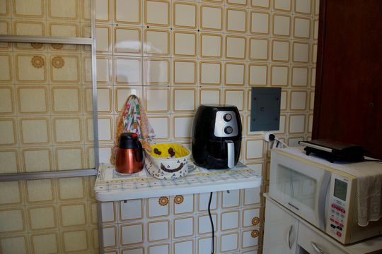 Cozinha de apartamento à venda com 3 quartos, 86m² em Prado, Belo Horizonte