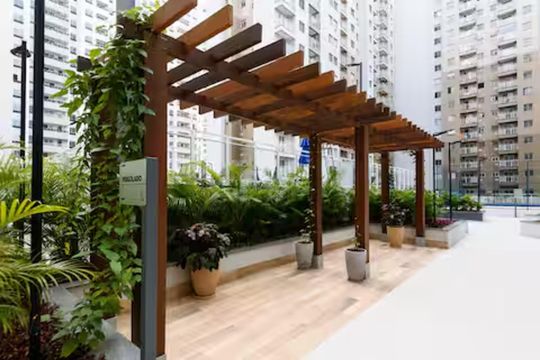 Área externa de apartamento à venda com 2 quartos, 45m² em Santo Cristo, Rio de Janeiro