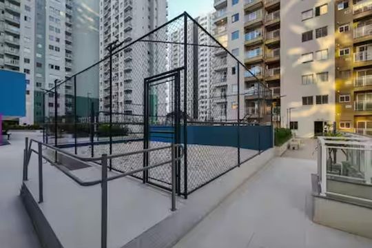 Área externa de apartamento à venda com 2 quartos, 45m² em Santo Cristo, Rio de Janeiro