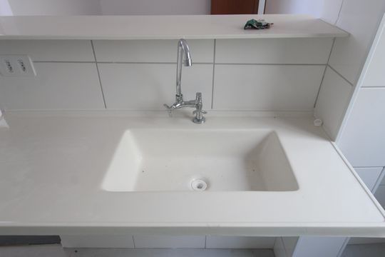 Cozinha e Área de Serviço de apartamento à venda com 2 quartos, 45m² em Juliana, Belo Horizonte