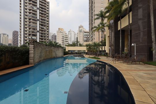Área comum - Piscina de apartamento para alugar com 3 quartos, 220m² em Vila Suzana, São Paulo