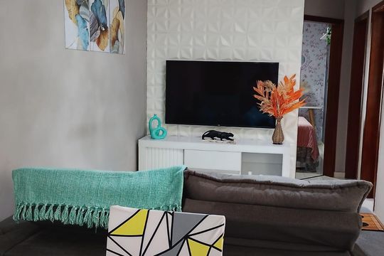 Sala de apartamento à venda com 2 quartos, 44m² em Cidade São Jorge, Santo André