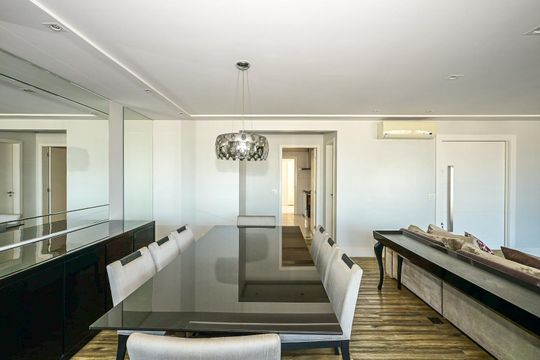 Sala de Jantar de apartamento à venda com 4 quartos, 222m² em Vila Morumbi, São Paulo
