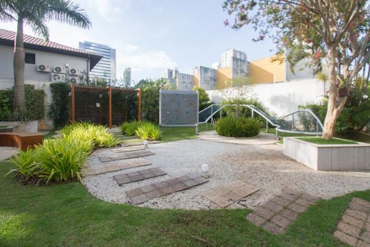 Área comum de kitnet/studio à venda com 1 quarto, 33m² em Brooklin, São Paulo
