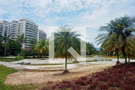 Área externa de apartamento para alugar com 1 quarto, 70m² em Barra Olímpica, Rio de Janeiro