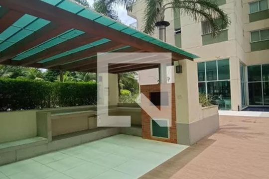 Área externa de apartamento para alugar com 1 quarto, 70m² em Barra Olímpica, Rio de Janeiro
