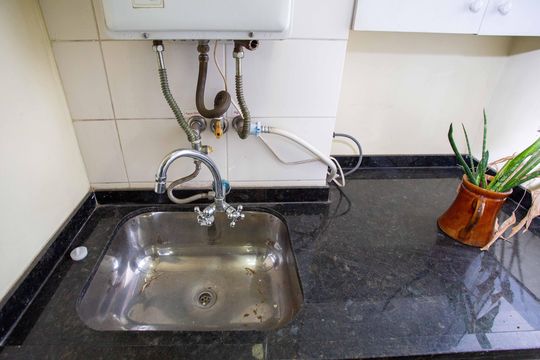 Área de Serviço de apartamento à venda com 3 quartos, 65m² em Parque Imigrantes, Diadema