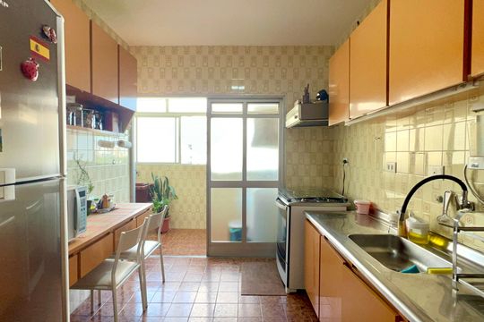Cozinha de apartamento à venda com 3 quartos, 110m² em Paraíso, São Paulo