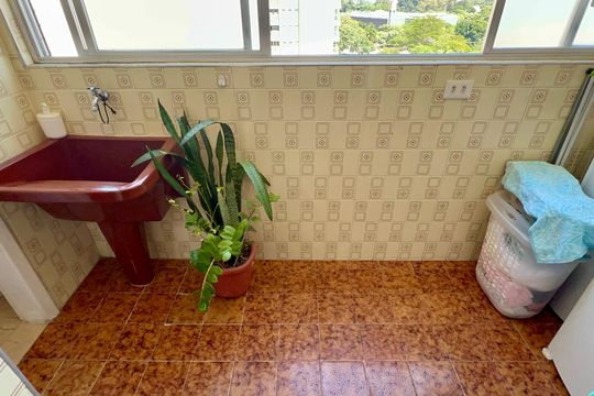 Área de Serviço de apartamento à venda com 3 quartos, 110m² em Paraíso, São Paulo