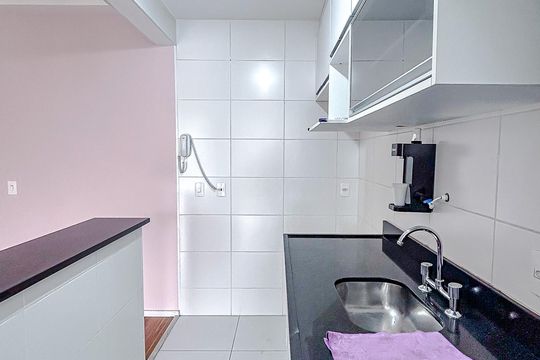 Cozinha de apartamento à venda com 2 quartos, 68m² em Tatuapé, São Paulo