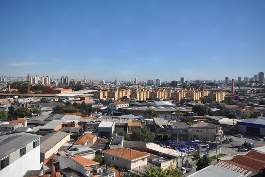 Vista da Sacada da Sala de apartamento para alugar com 2 quartos, 49m² em Parque Novo Mundo, São Paulo