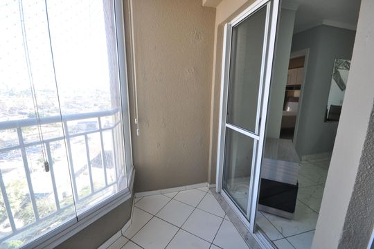 Sacada da Sala de apartamento para alugar com 2 quartos, 49m² em Parque Novo Mundo, São Paulo