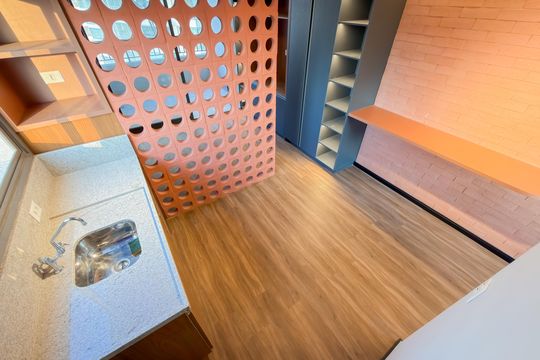 Cozinha de kitnet/studio para alugar com 1 quarto, 37m² em Sacomã, São Paulo