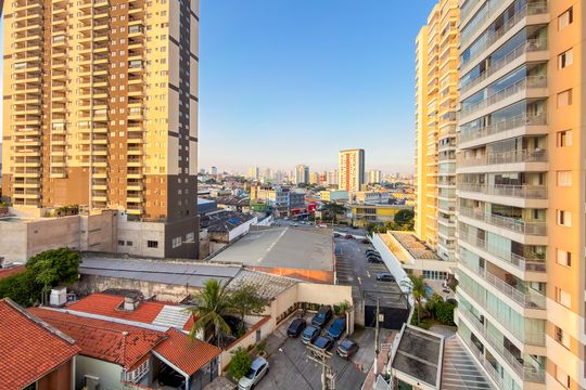 Varanda de kitnet/studio para alugar com 1 quarto, 37m² em Sacomã, São Paulo