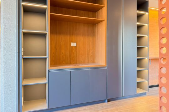 Studio - Armários de kitnet/studio para alugar com 1 quarto, 37m² em Sacomã, São Paulo
