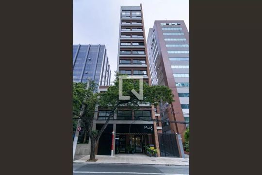 Fachada de kitnet/studio à venda com 1 quarto, 27m² em Itaim Bibi, São Paulo