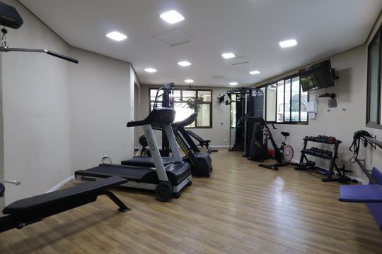 Área comum - Academia de apartamento à venda com 4 quartos, 246m² em Vila Andrade, São Paulo