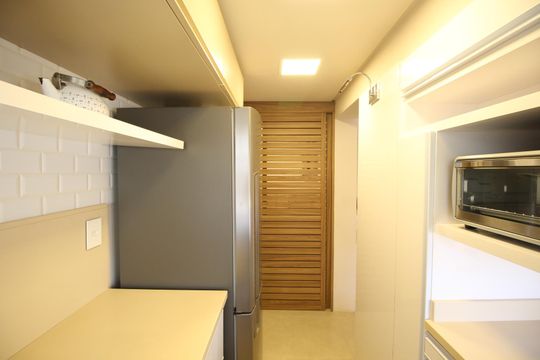 Cozinha de apartamento à venda com 1 quarto, 53m² em Rio Branco, Porto Alegre