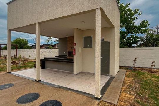Área externa de apartamento para alugar com 2 quartos, 40m² em Lorena Park, Goiânia