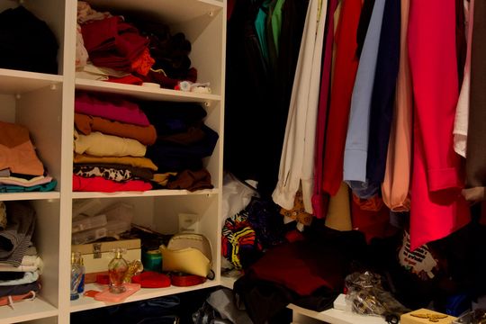 Closet da suíte de apartamento à venda com 4 quartos, 115m² em Ipiranga, Belo Horizonte