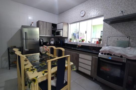 Cozinha de casa à venda com 3 quartos, 174m² em Vila Carminha, São Bernardo do Campo