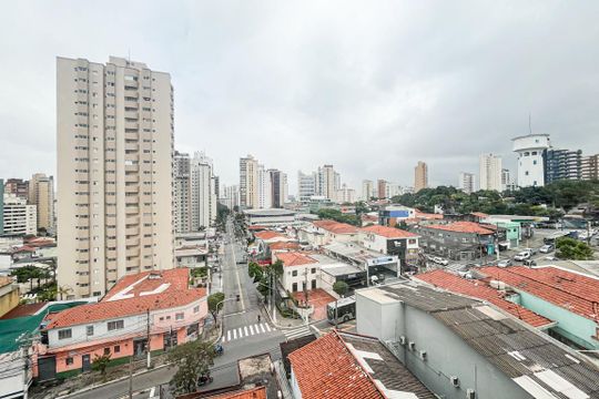 Vista do Quarto de apartamento para alugar com 1 quarto, 34m² em Santana, São Paulo