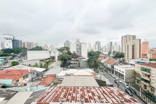 Vista da Sala de apartamento para alugar com 1 quarto, 34m² em Santana, São Paulo