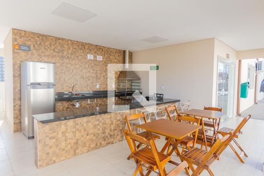 Área comum - Churrasqueira de apartamento à venda com 2 quartos, 43m² em Parque Industrial, Campinas