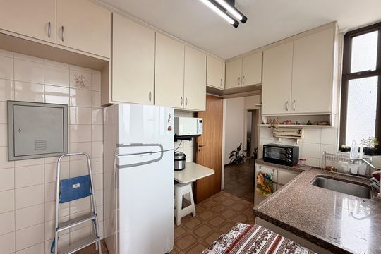 Cozinha de apartamento à venda com 3 quartos, 107m² em Vila Arens, Jundiaí