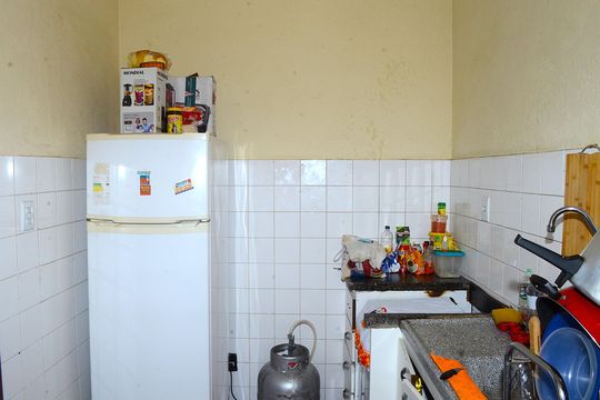 Cozinha e Área de Serviço de apartamento à venda com 2 quartos, 49m² em Goiânia, Belo Horizonte