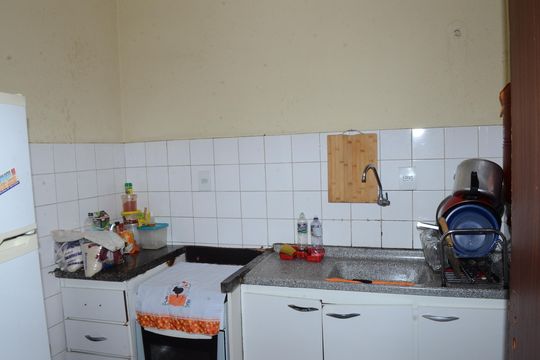 Cozinha e Área de Serviço de apartamento à venda com 2 quartos, 49m² em Goiânia, Belo Horizonte