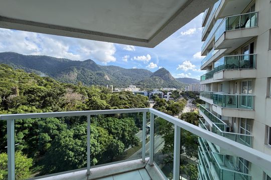 Sala - Varanda de apartamento para alugar com 2 quartos, 75m² em Camorim, Rio de Janeiro