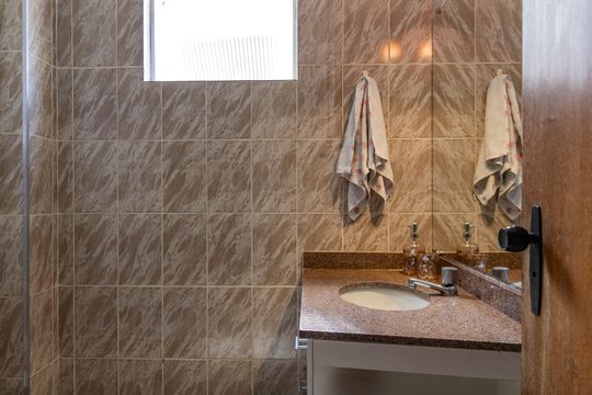 Banheiro Social de apartamento para alugar com 3 quartos, 120m² em Buritis, Belo Horizonte