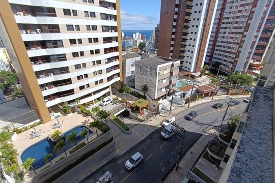 Varanda de apartamento para alugar com 3 quartos, 135m² em Barra, Salvador