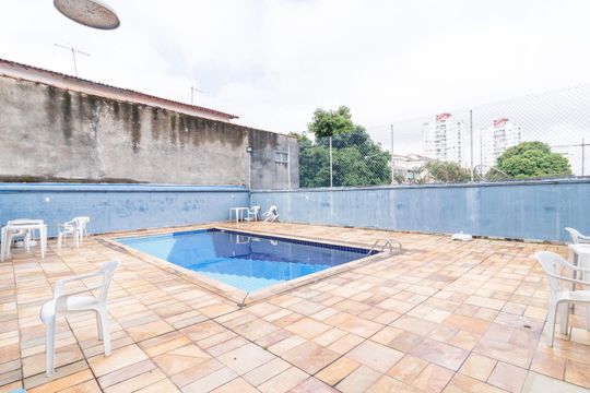 Área comum - Piscina de apartamento à venda com 2 quartos, 56m² em Chácara Cruzeiro do Sul, São Paulo