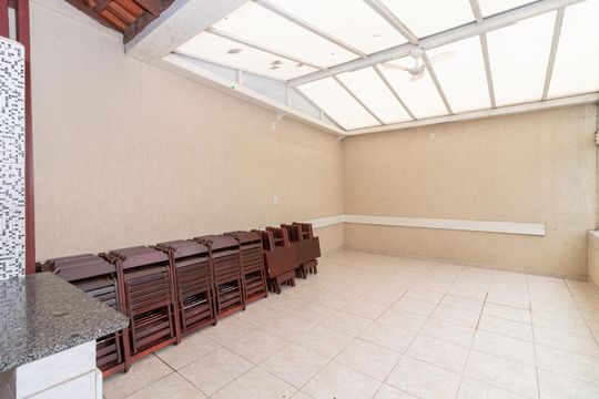 Área comum - Churrasqueira de apartamento à venda com 2 quartos, 56m² em Chácara Cruzeiro do Sul, São Paulo