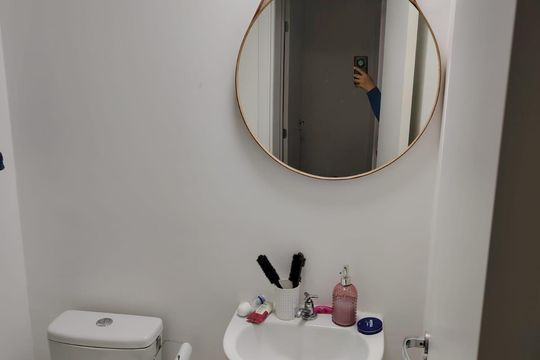 Banheiro de apartamento para alugar com 2 quartos, 66m² em Vila Cruz das Almas, São Paulo