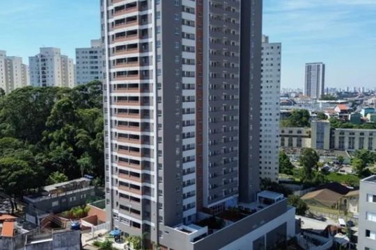 Vista da varanda de apartamento para alugar com 2 quartos, 66m² em Vila Cruz das Almas, São Paulo