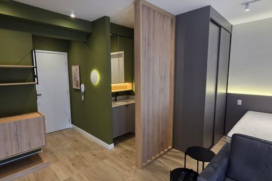 Studio de kitnet/studio à venda com 1 quarto, 28m² em Pinheiros, São Paulo