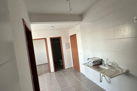 Cozinha de apartamento à venda com 2 quartos, 45m² em Jardim Boa Vista (Zona Oeste), Osasco