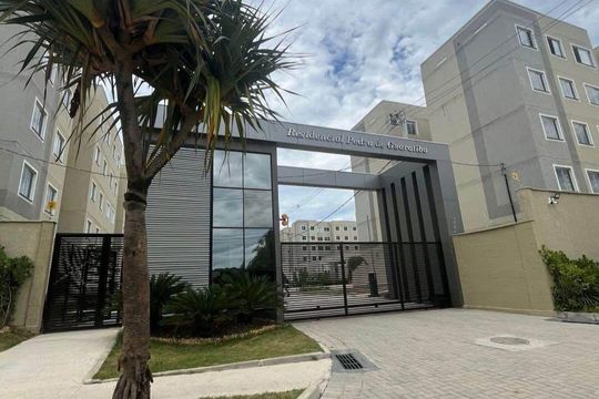 Área externa de apartamento para alugar com 2 quartos, 44m² em Guaratiba, Rio de Janeiro