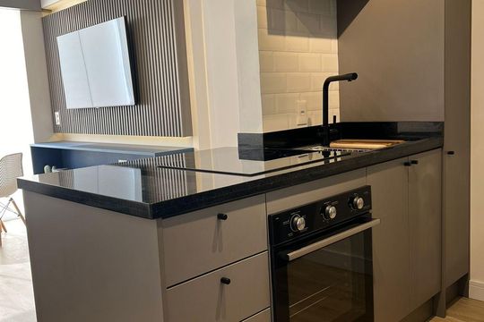 Cozinha de kitnet/studio à venda com 2 quartos, 37m² em Ipiranga, São Paulo