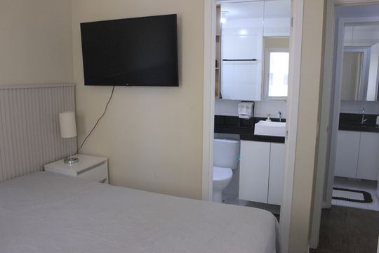 Suíte  de apartamento à venda com 2 quartos, 59m² em Picanço, Guarulhos