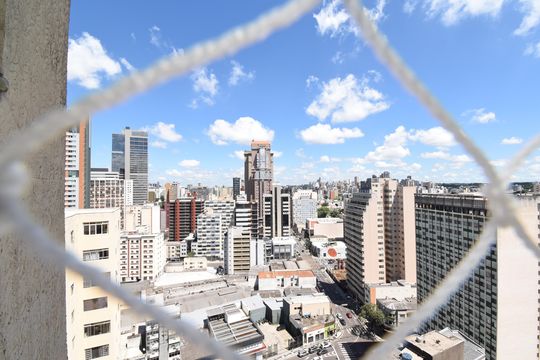 Vista do Studio de kitnet/studio para alugar com 1 quarto, 25m² em Centro, Curitiba