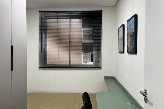 Quarto 1 de apartamento para alugar com 2 quartos, 34m² em Parque Industrial Tomas Edson, São Paulo