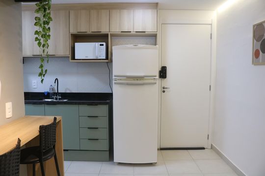 Sala de apartamento para alugar com 2 quartos, 34m² em Parque Industrial Tomas Edson, São Paulo